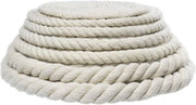 Tessuto di cotone naturale per artigianato e progetti DIY - manufatto a mano (5/8 pollici x 25 piedi)
