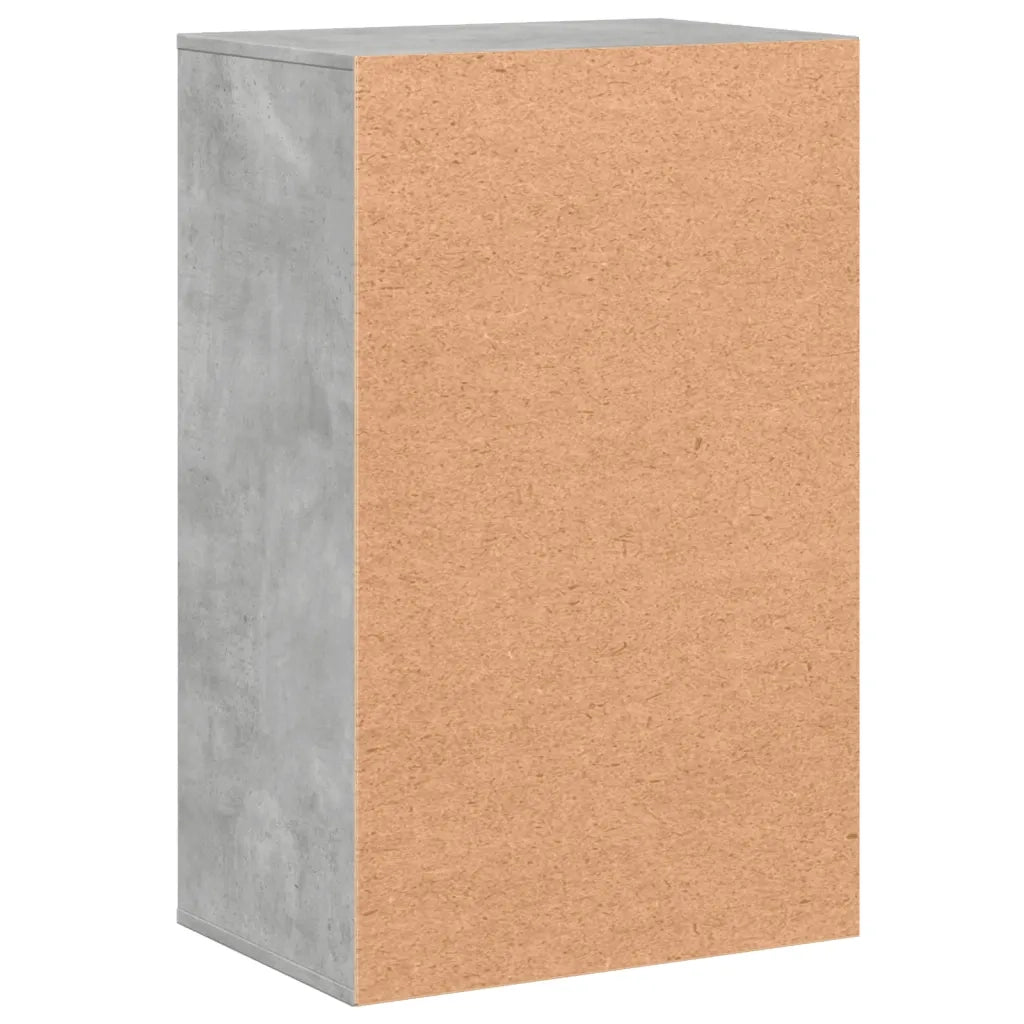 Armadietto Grigio Cemento 56,5x39x90 cm in Legno Multistrato 840712