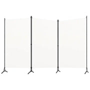 Divisorio a 3 Pannelli Bianco 260x180 cm in Tessutocod mxl 72961
