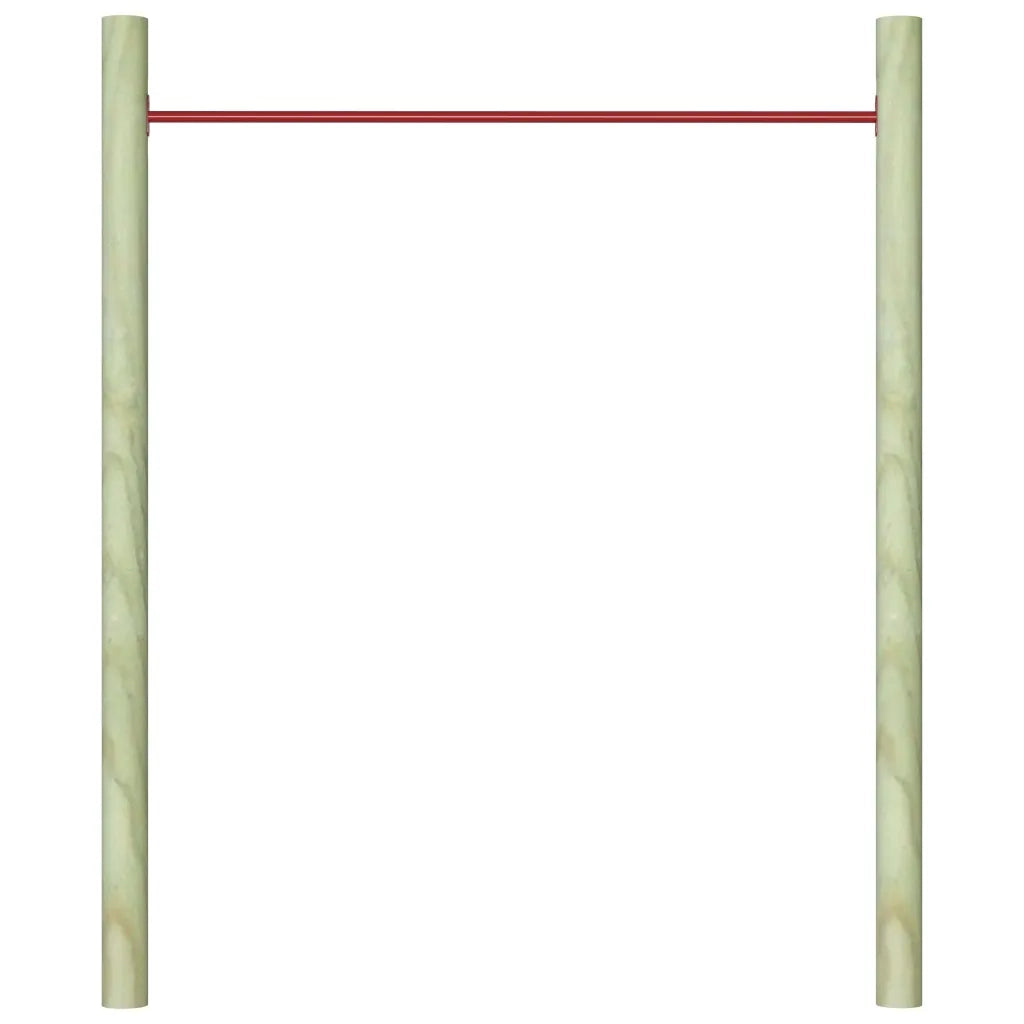 Sbarra da Gioco 125 cm in Acciaio Rosso CFW5661741