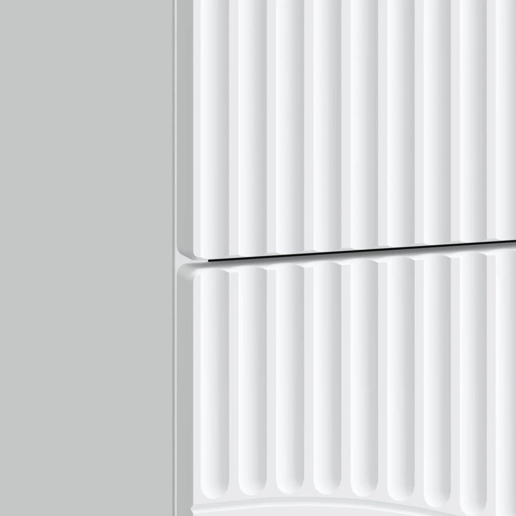 Armadio da Notte con cassetto 2 pcs Bianco 43 x 34,5 x 44,5 cm 895216