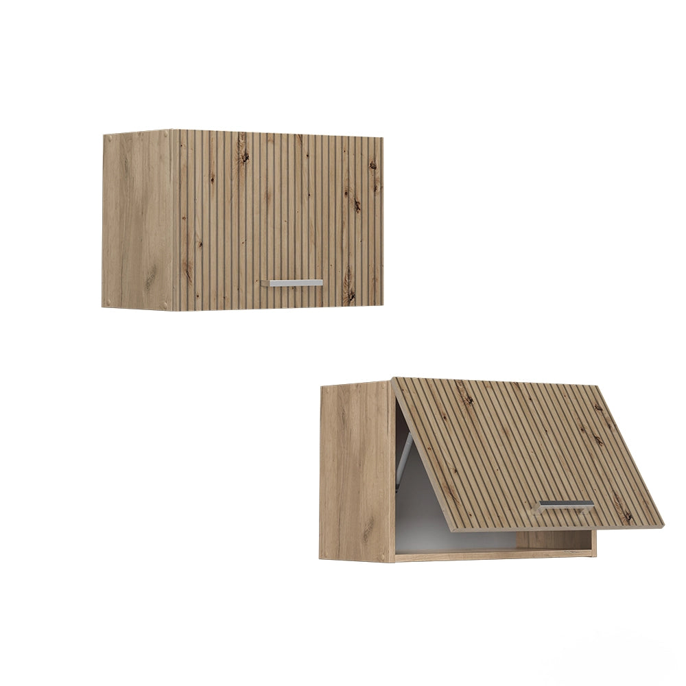 Vicco Pensile da cucina Rovere artigianale 60 cm Piatto