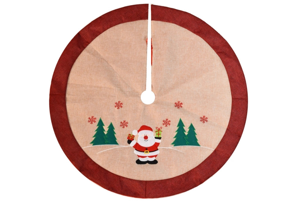 MAURY'S SOTTO ALBERO DI NATALE COPRI BASE BABBO NATALE 90 CM