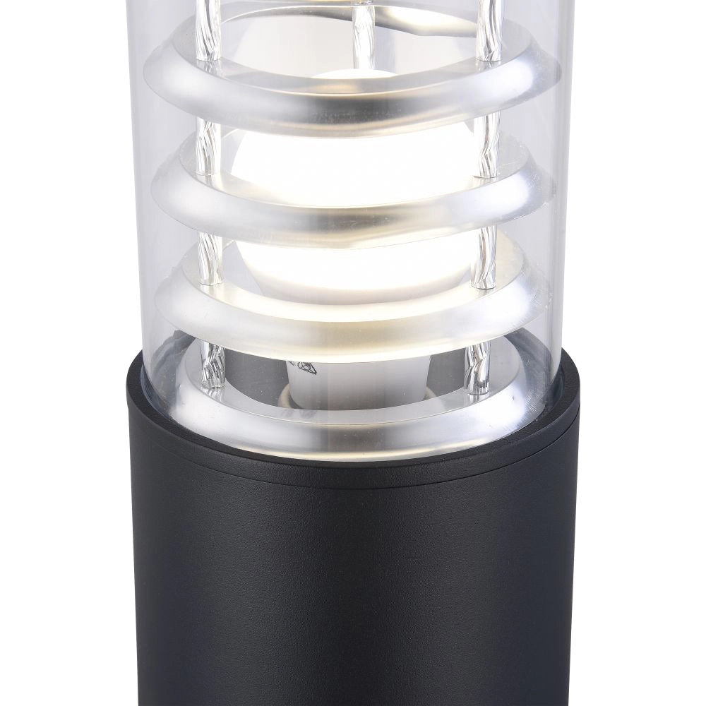 Maytoni Lampada da terra moderna Bronx 1 luce E27 IP54 nero alluminio