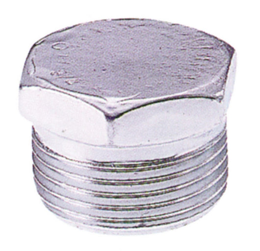 tappo maschio esagonale in acciaio zincato figura 292  mis.  3/8 cod:ferx.vit4770