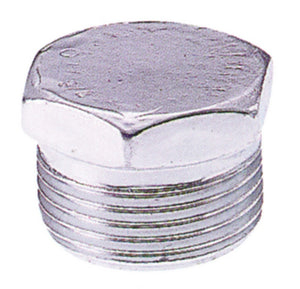 tappo maschio esagonale in acciaio zincato figura 292  mis. 1/2 cod:ferx.vit4771