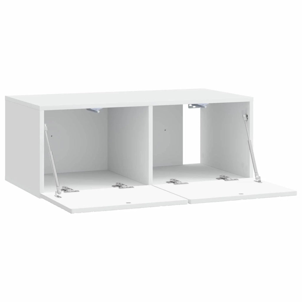 Mobile Porta TV da Muro 59,5 x 31 cm Bianco 898875