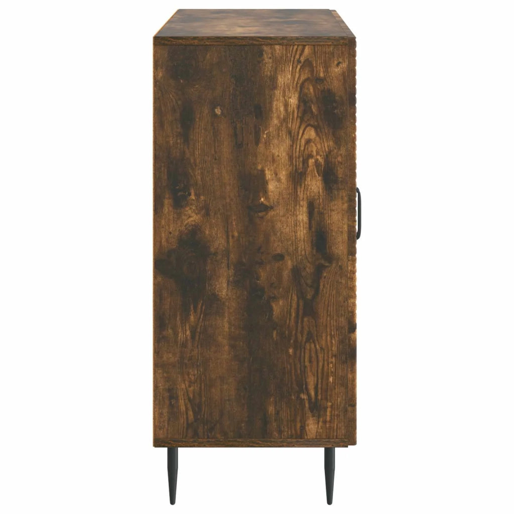 Credenza Rovere Fumo 89 x 34,5 x 80 cm Legno ingegnerizzato 894880