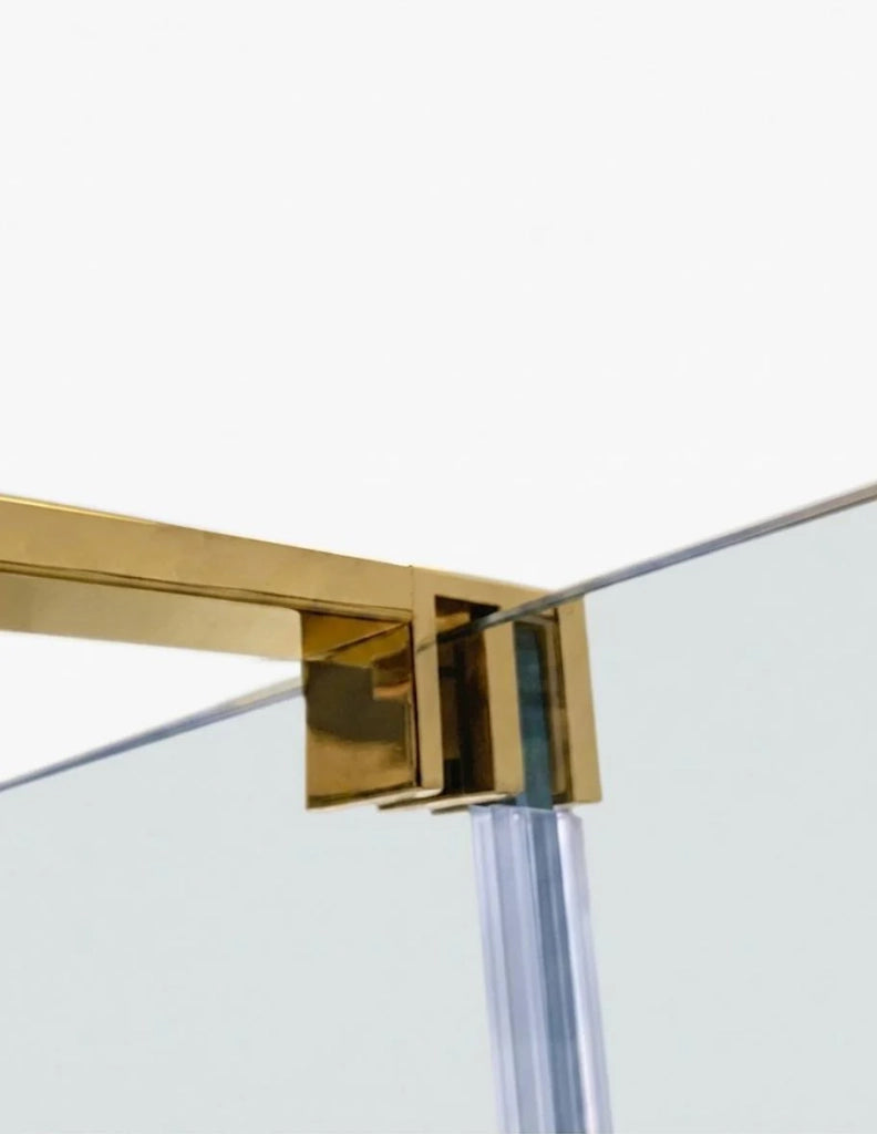 Porta doccia scorrevole 2+2 CIRENE (KENNA) 140 cm Profilo Oro