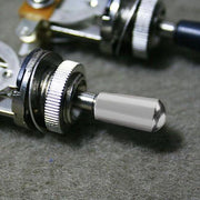 Schakelastra 3 viei per chitarra elettrica con contatto in rame, 3 vie, con capo in argento (35 mm)