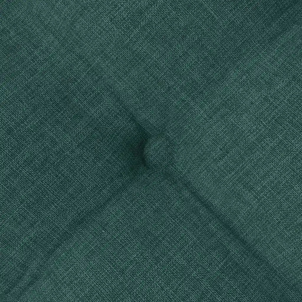 Cuscini per Seduta 4 pz | Cuscini per sedie Verde Scuro 40 x 40 x 6 cm Tessuto