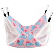 Hangmat per Piccoli Animali 34 x 34 cm - Materiale di Corallo soffice - Facile da Pulire - Hangmat per Fretti/Ratti - Hangmat per Chinilli - Dimensioni 34 x 34 cm
