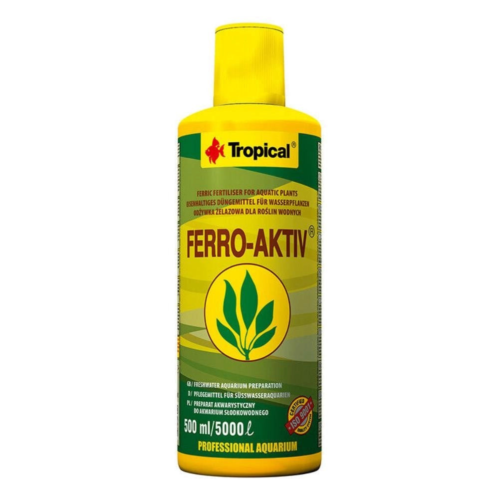 Tropical Ferro Aktiv - Fertilizzante a base di ferro per piante acquatiche Formato: 500 ml
