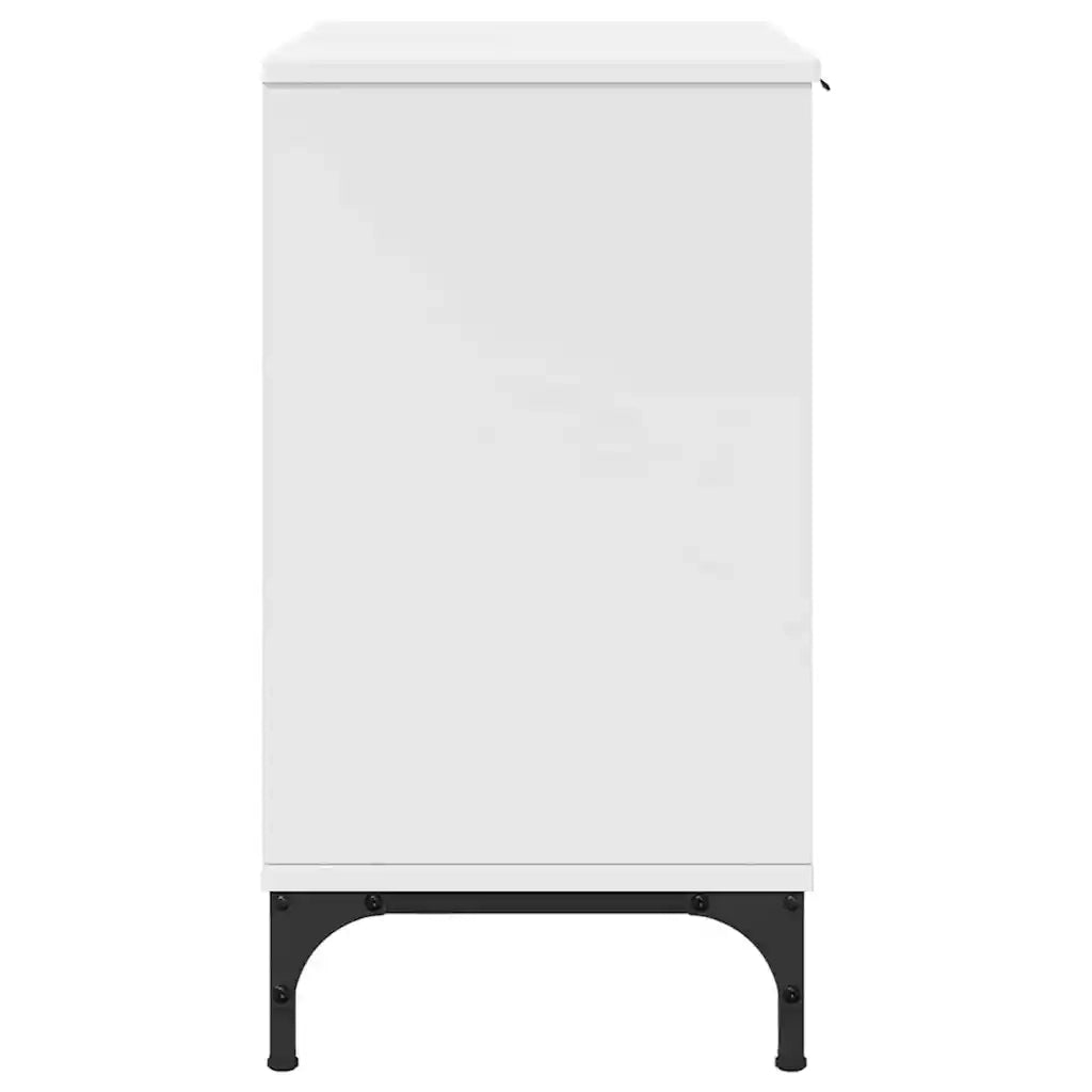 Armadio per Lavabo da Bagno Bianco 60,5 x 33,5 x 61 cm