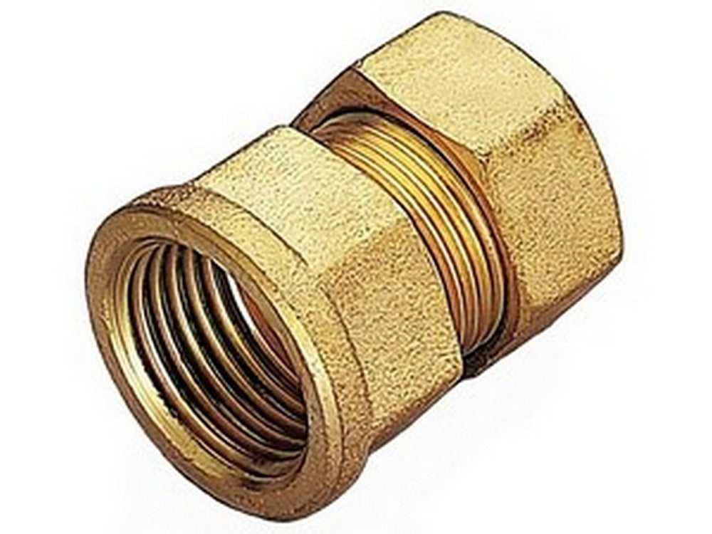 raccordo in ottone per tubo in rame diritto femmina mis. 14x1/2 cod:ferx.vit24888