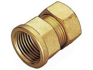 raccordo in ottone per tubo in rame diritto femmina mis. 12x1/2 cod:ferx.vit24889