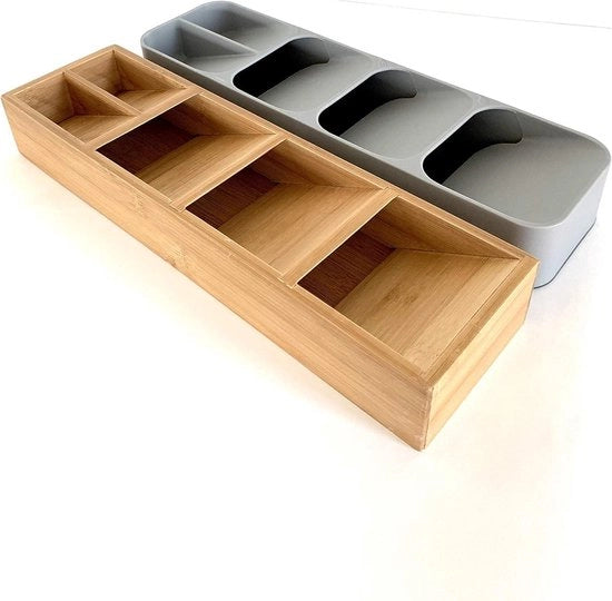 Organizzatore per posate - contenitore spazievitore - 396 cm x 11 cm x 55 cm - organizzatore per posate - disponibile