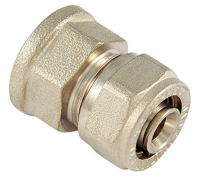 raccordo per tubo multistrato diritto femmina mis. 16x1/2 cod:ferx.vit28971