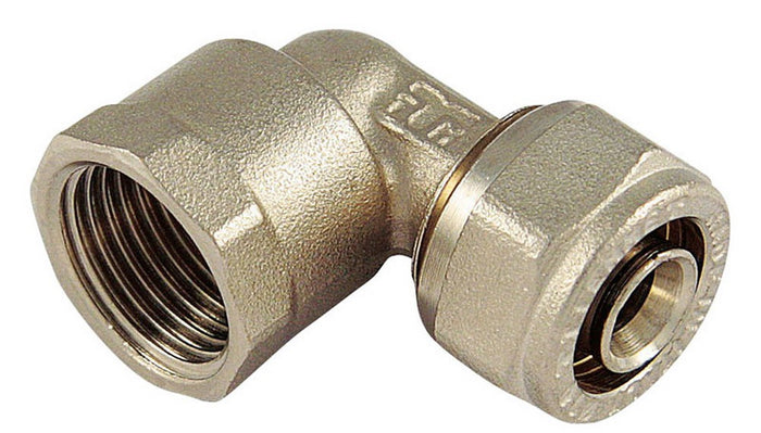 raccordo per tubo multistrato curvo femmina mis. 16x1/2 cod:ferx.vit28978