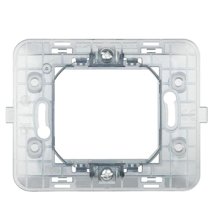 Supporto placca magic 2 posti