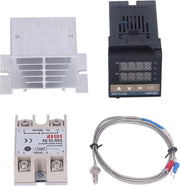 Regolatore di temperatura digitale con set di regolazione PID 0-400°C - Termostato intelligente da 40A.