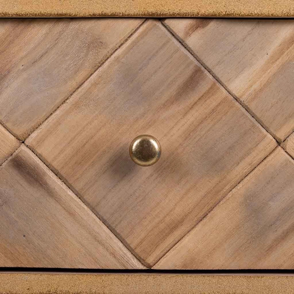 Mobile da ingresso in legno marrone 88x41x79h
