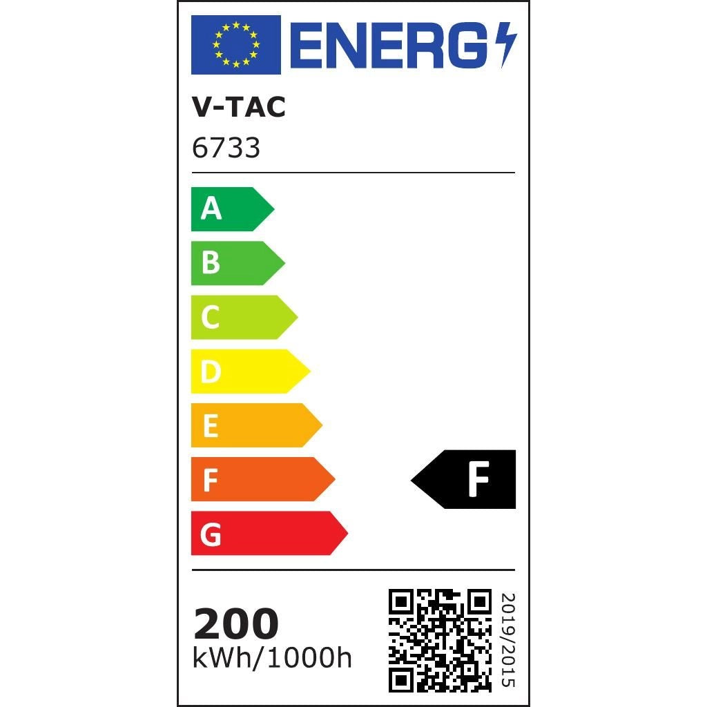Proiettore LED V-TAC VT-49204 200W 4000K 17600lm IP65 nero