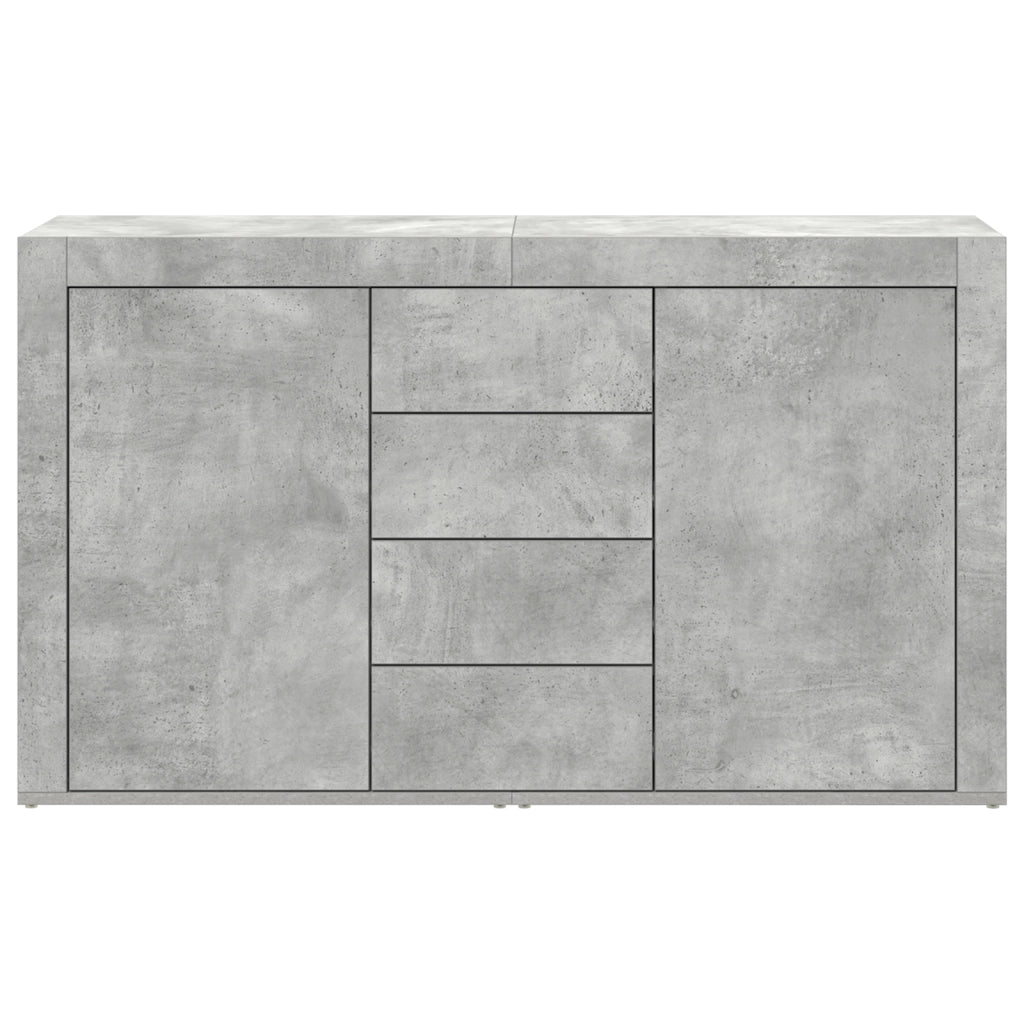 Credenza  Grigio Cemento Legno Ingegnerizzato 120 x 36 x 69 cm