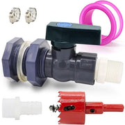 Set di rubinetteria per giardino - Ventilatori PVC e accessori - 1 set