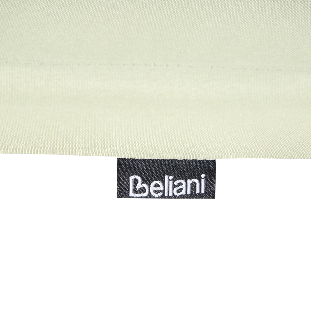 Set di 8 cuscini per sedie da giardino in tessuto poliestere resistente ai raggi UV verde chiaro