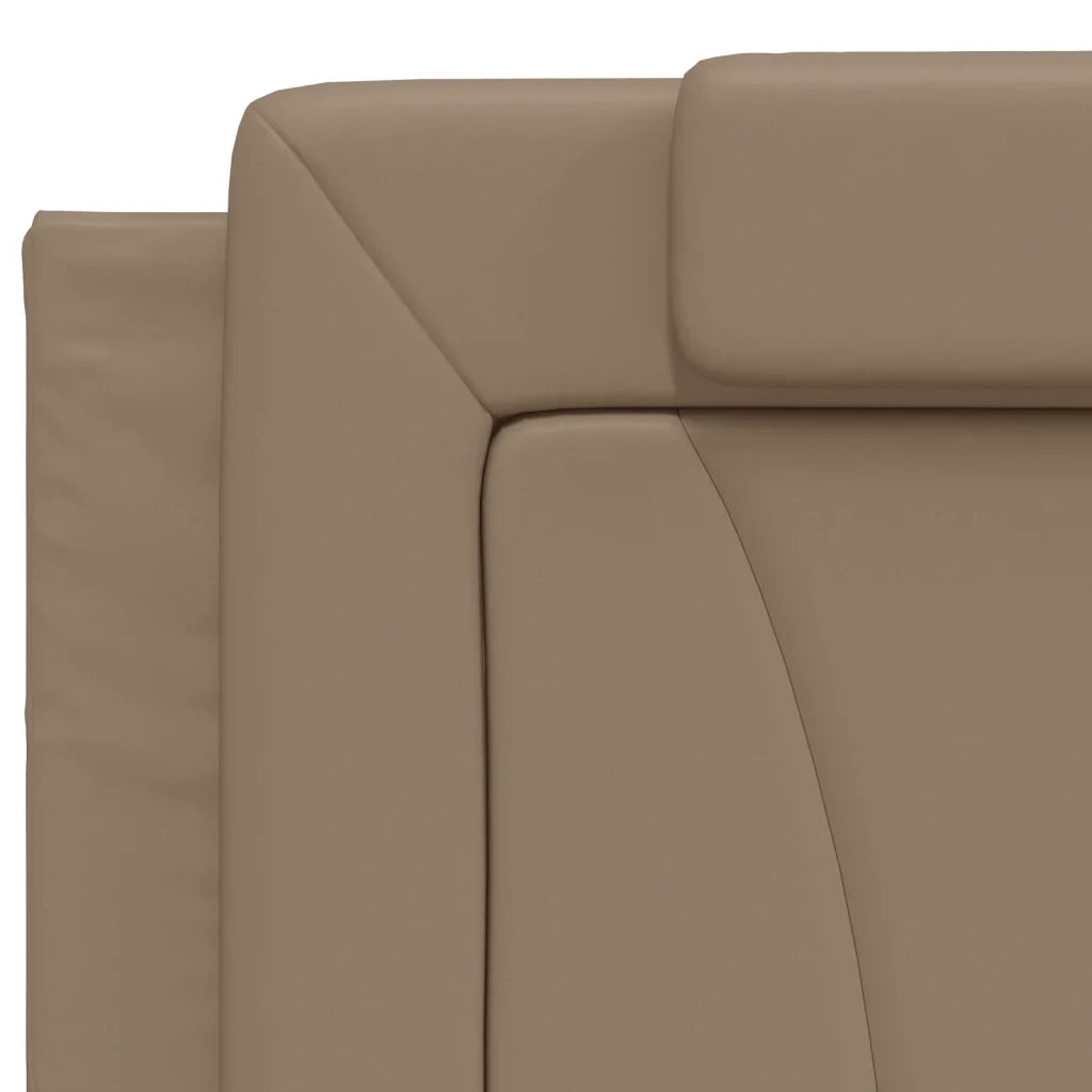 Cuscino Testiera Viana Cappuccino 200 cm in Similpelle 374818