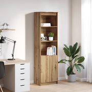 Credenza-Buffet-Armadio da cucina Rovere Artigianale 50x35x180 cm in Legno Multistrato
