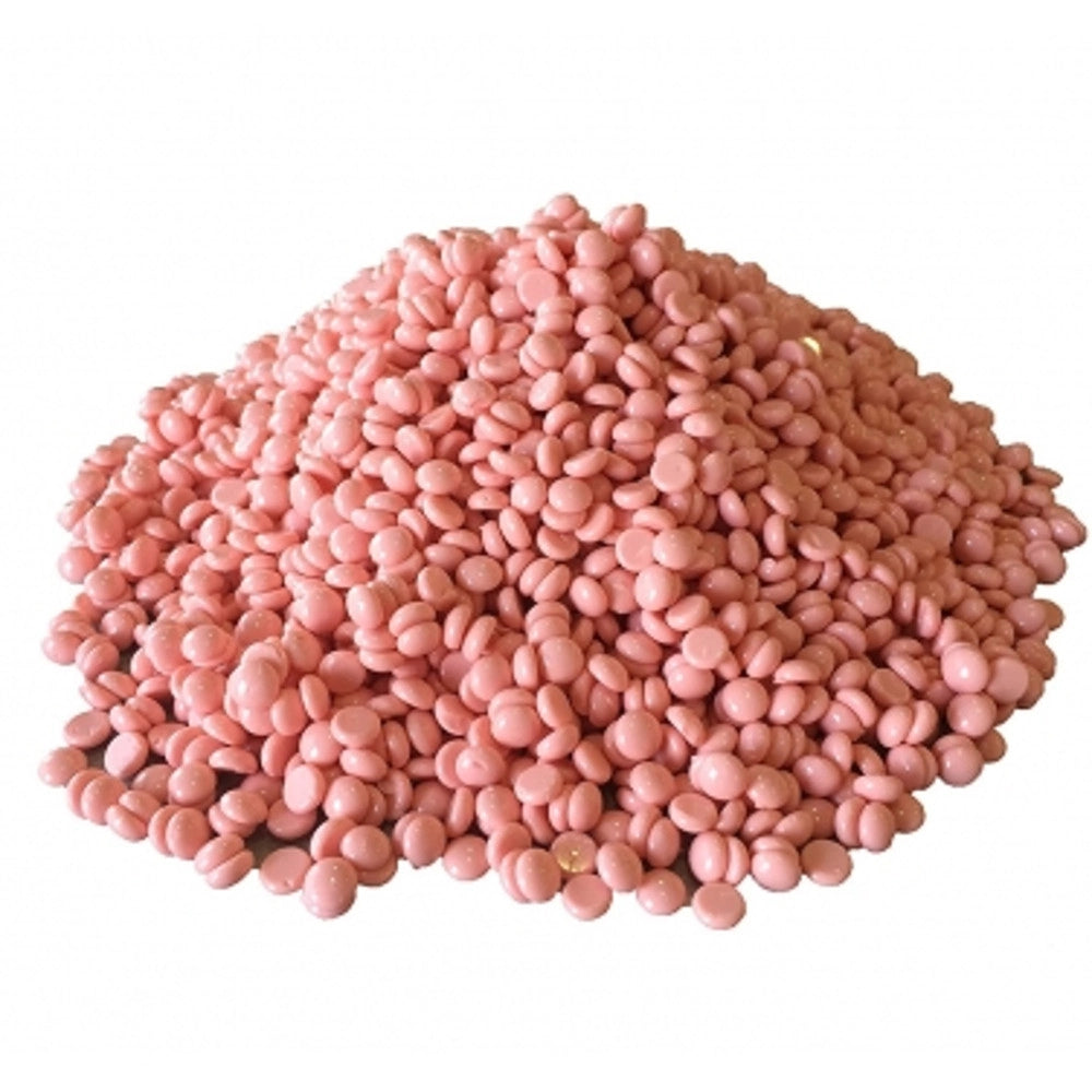 Trade Shop - Cera Ceretta Brasiliana Indolore Depilatoria Liposolubile Biossido Titanio Rosa -