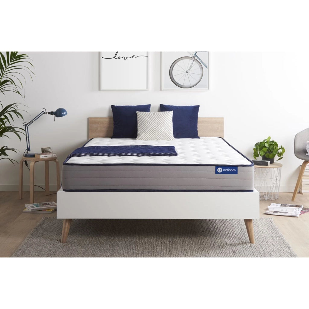 Materasso matrimoniale Actilatex form 200x200cm - Spessore : 22cm - Lattice e memory foam - Rigido