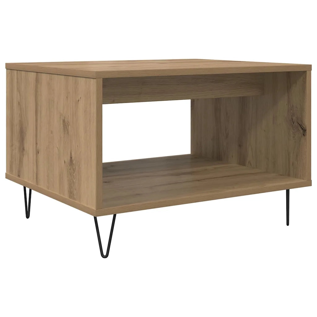 Tavolino da salotto rovere artigianale 60 x 50 x 40 cm 879610