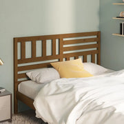 Testiera per Letto Marrone ambra 146x4x100 cm in Legno di Pino 814147