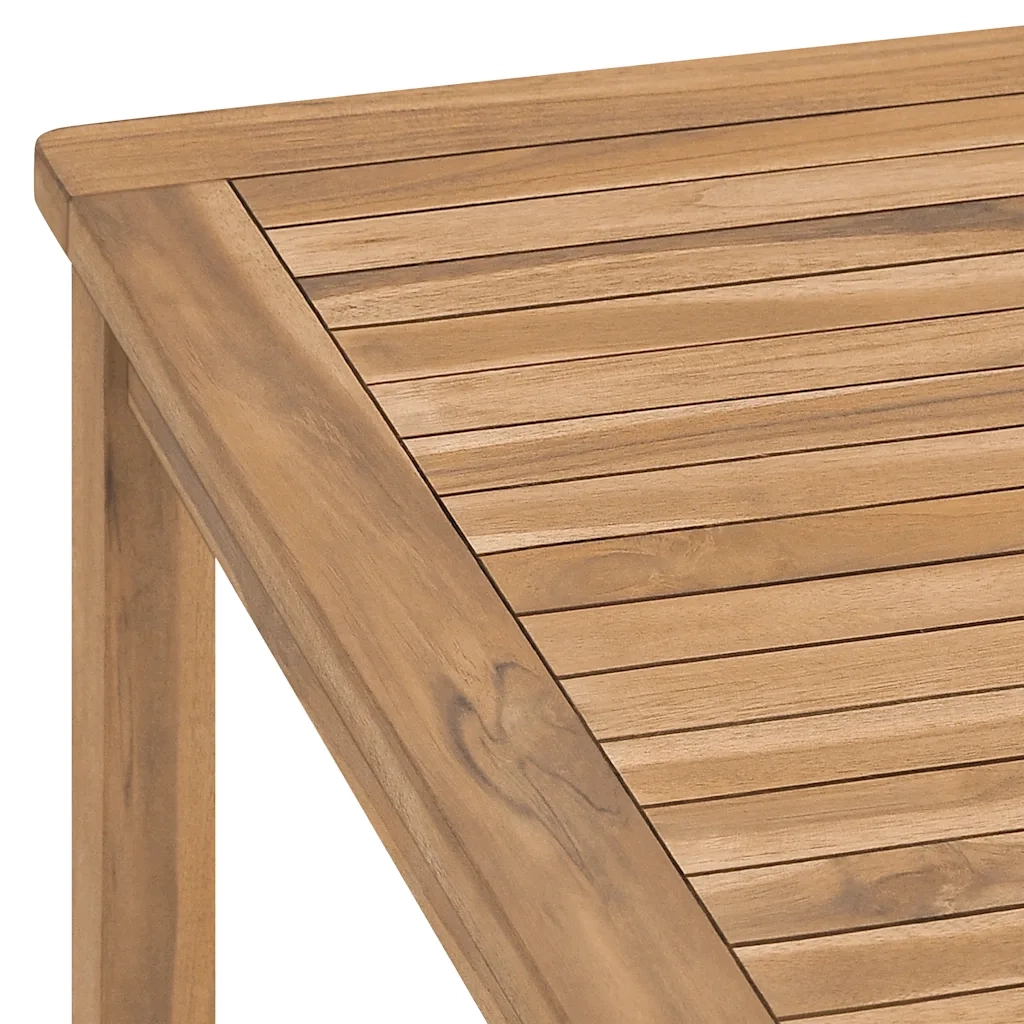 Tavolo da Pranzo da Giardino | Tavolino da esterno 180x90x77 cm in Massello di Teak