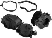 Vitello di rilascio in plastica - Compatibile con E46/E60/E61/E65/E66/X3 - OE 11127799225 - Cilindro in plastica - Alta qualità - Sfoglia olii