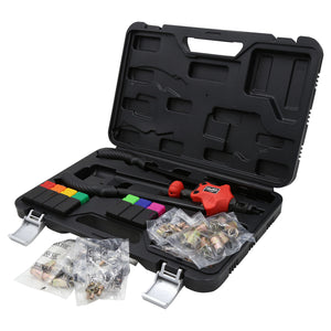 Pinza rivettatrice per dadi ciechi rivetti con 7 punte Set di rivetti ciechi