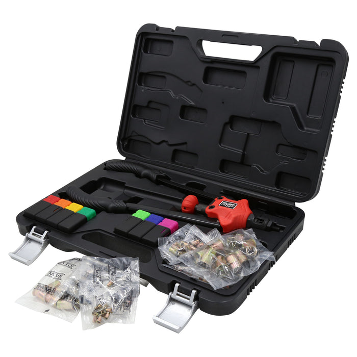 Pinza rivettatrice per dadi ciechi rivetti con 7 punte Set di rivetti ciechi