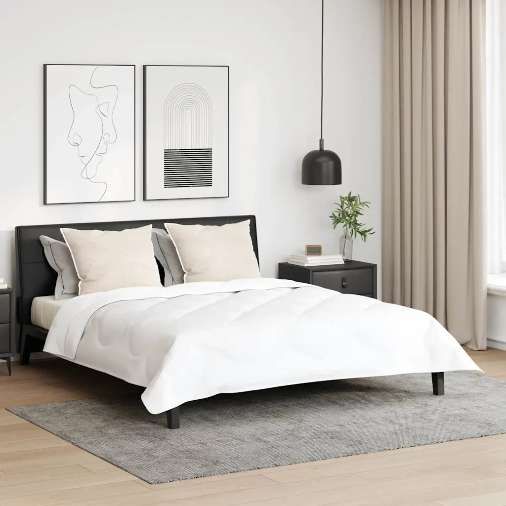 Cuscino con cuscino 2 pz Bianco 60 x 80 cm Piuma CFW5643223