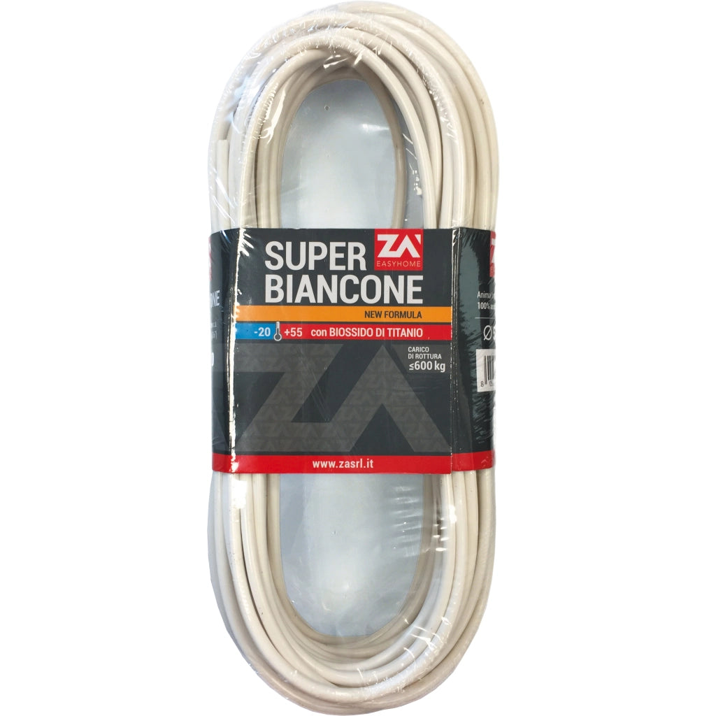 FILO STENDIBIANCHERIA SUPERBIANCONE CONF 20 M- 1,0 confezione