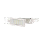 Kit Luci Led Pedaliere Auto Footwell Lamp VW Golf 5 6 7 Passat CC R36 Campmob Polo Caddy Jetta Scirocco Tiguan Touareg Phaeton Sharan Transporter Seat Alhambra Skoda Fabia Octavia