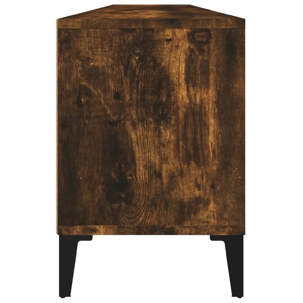 Mobile TV | Armadietto TV | Mobile Porta TV Rovere Fumo 150x30x44,5 cm in Legno Multistrato