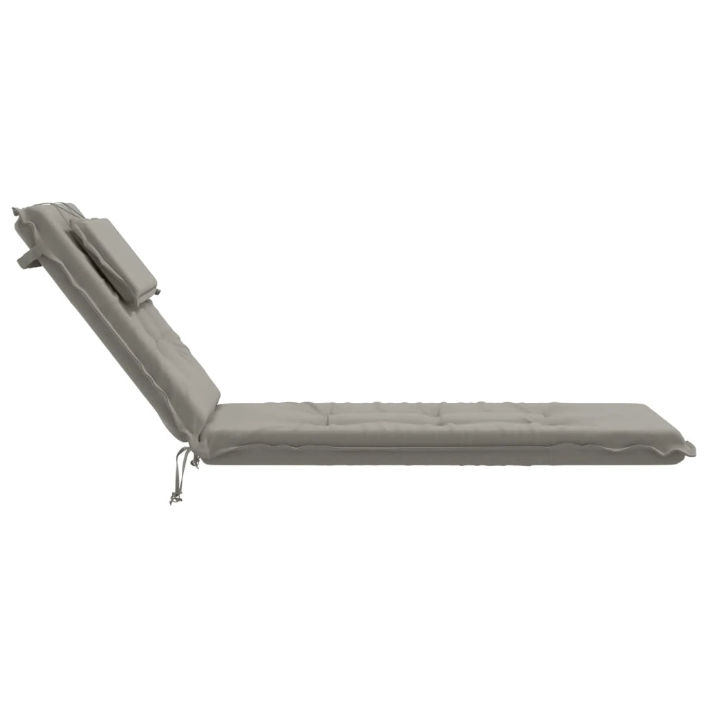 Cuscino per Lettino GEMERT 100% Poliestere Grigio 947504