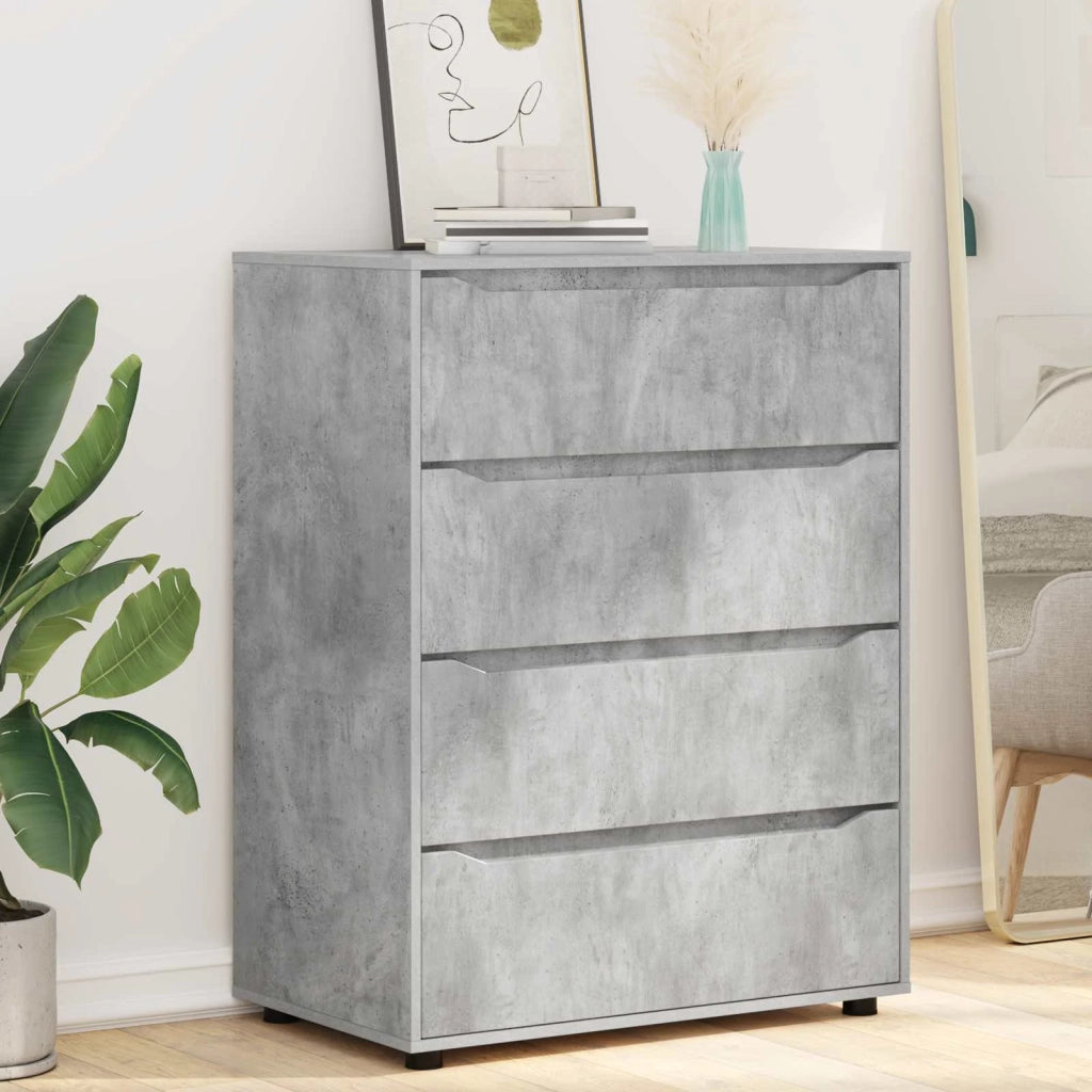 Armadi di Stoccaggio Grigio cemento 80 x 48 x 105 cm 3406228