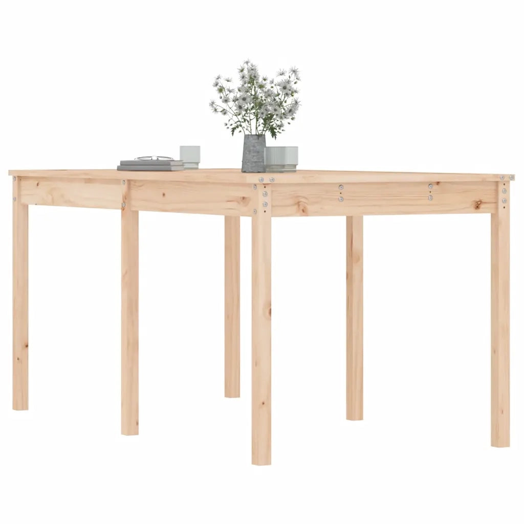 Tavolo da Giardino 159,5x82,5x76 cm in Legno Massello di Pino 823976
