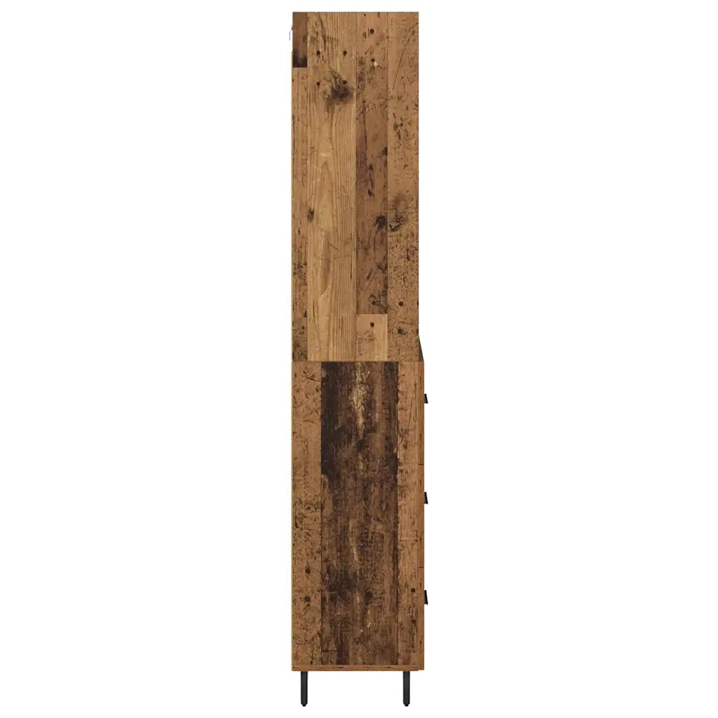 Credenza con cassetto 2 pcs Legno vecchio Legno multistrato 3415618