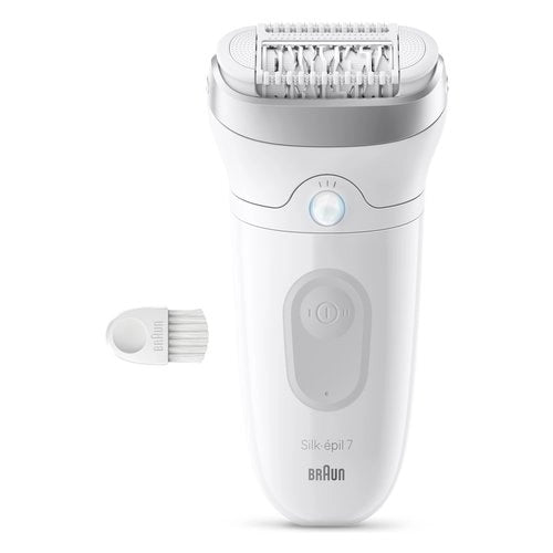 Epilatore braun silk epil 7 7 000 white e silver - 8700216963367