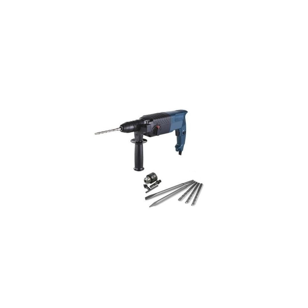 Trade Shop - Trapano Martello Demolitore Tassellatore 24mm 620 Watt Con Regolazione Velocità -